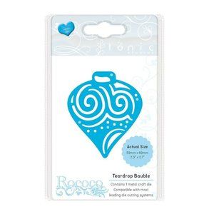 Tonic Studios Teardrop Bauble Die